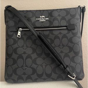 Black coach bag